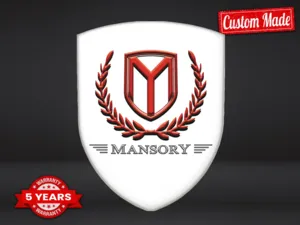 Mansory Décalcos Auto Robustes Course Luxe Minimal